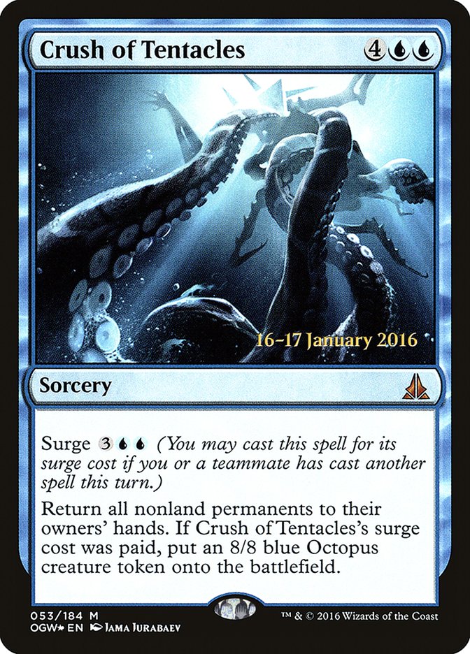 Crush of Tentacles [Oath of the Gatewatch Prerelease Promos] | Play N Trade Winnipeg