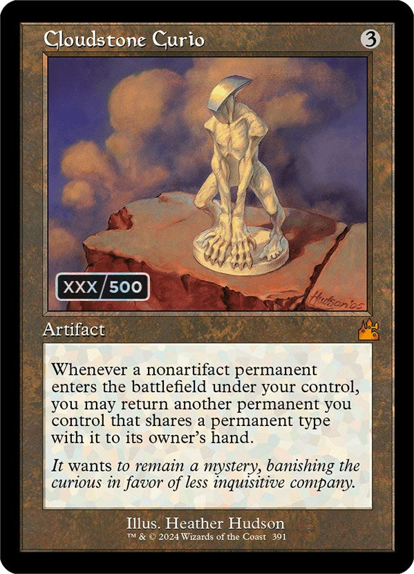 Cloudstone Curio (Retro) (Serialized) [Ravnica Remastered] | Play N Trade Winnipeg