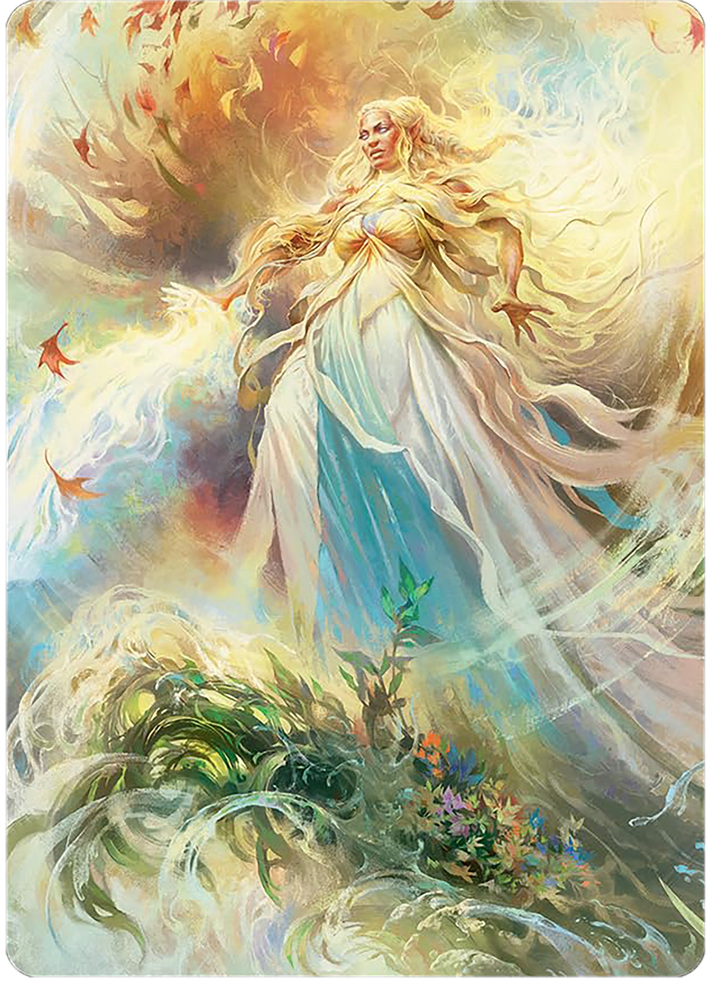 Galadriel, Light of Valinor Art Card [The Lord of the Rings: Tales of Middle-earth Art Series] | Play N Trade Winnipeg