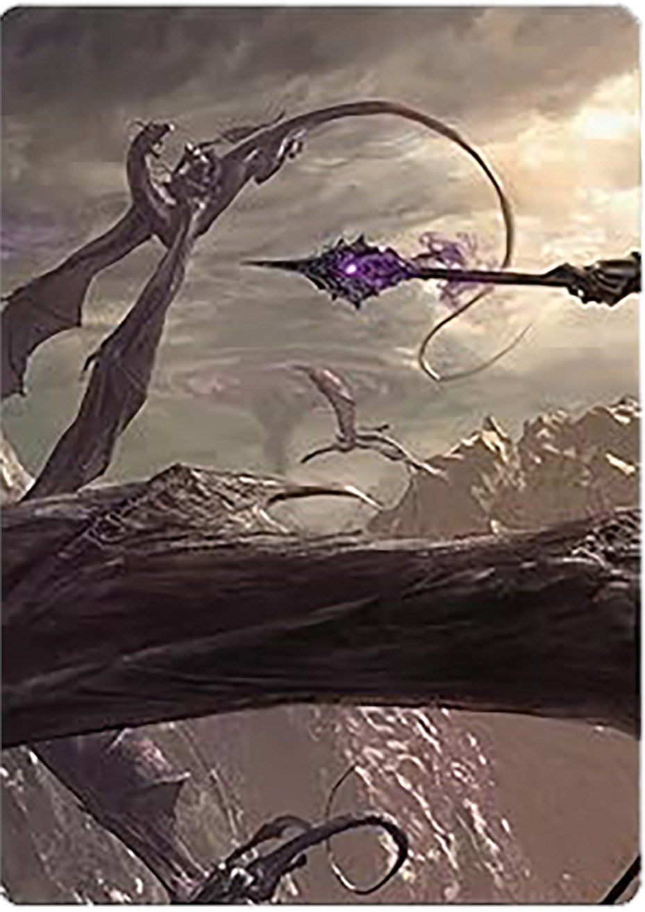 Nazgul Battle-Mace Art Card [The Lord of the Rings: Tales of Middle-earth Art Series] | Play N Trade Winnipeg