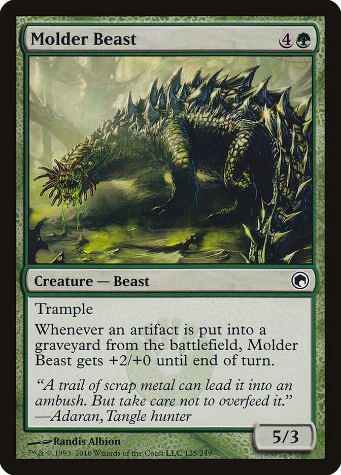 Molder Beast [Scars of Mirrodin] | Play N Trade Winnipeg