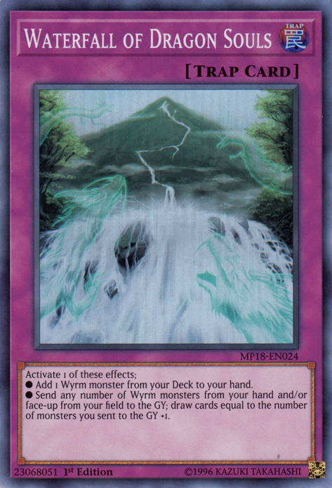 Waterfall of Dragon Souls [MP18-EN024] Super Rare | Play N Trade Winnipeg