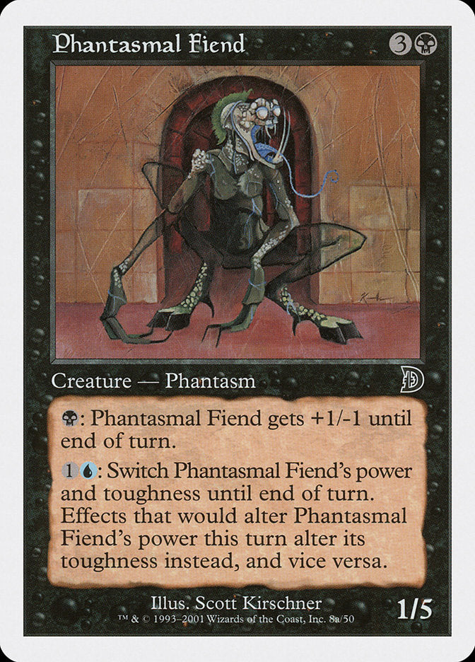 Phantasmal Fiend (Standing) [Deckmasters] | Play N Trade Winnipeg