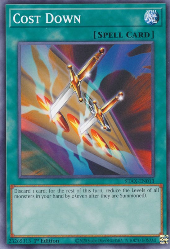 Cost Down [STAX-EN013] Common | Play N Trade Winnipeg