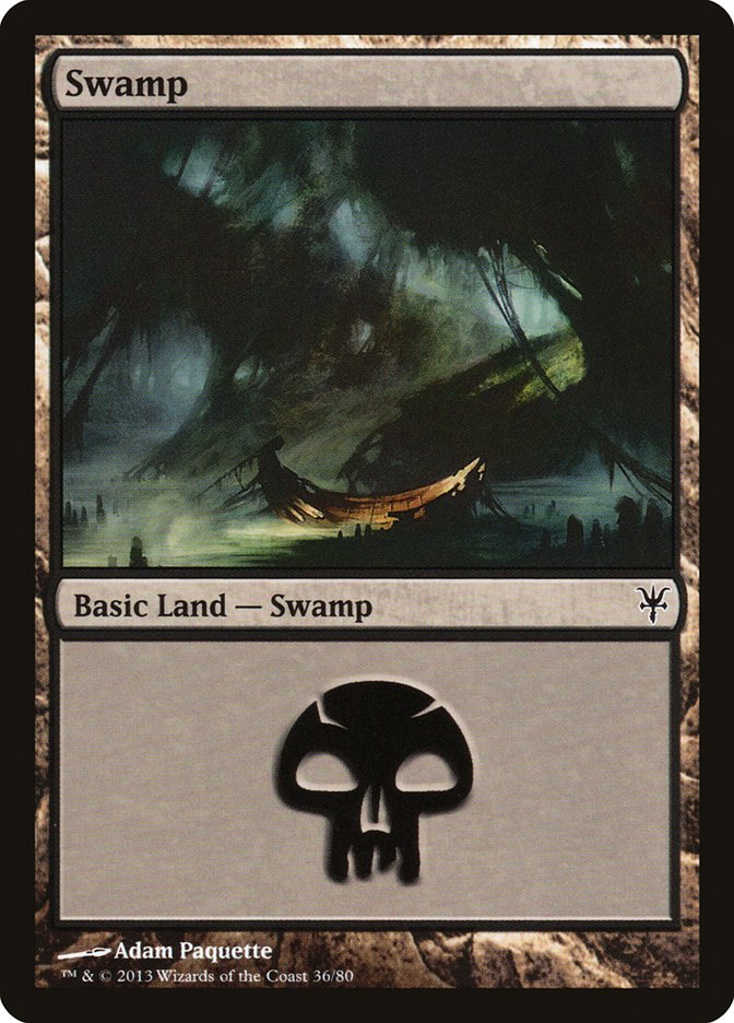 Swamp (36) [Duel Decks: Sorin vs. Tibalt] | Play N Trade Winnipeg