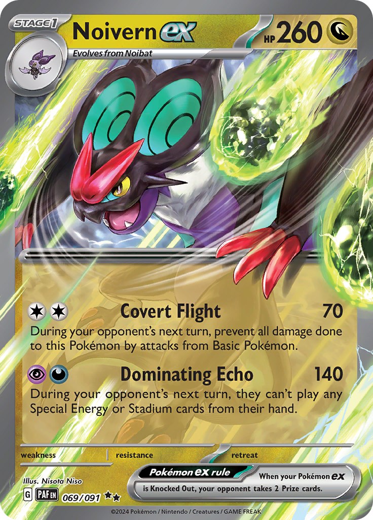 Noivern ex (069/091) [Scarlet & Violet: Paldean Fates] | Play N Trade Winnipeg