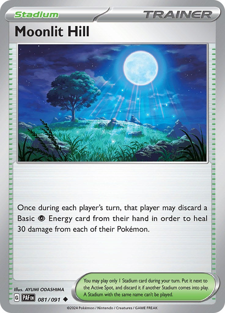 Moonlit Hill (081/091) [Scarlet & Violet: Paldean Fates] | Play N Trade Winnipeg