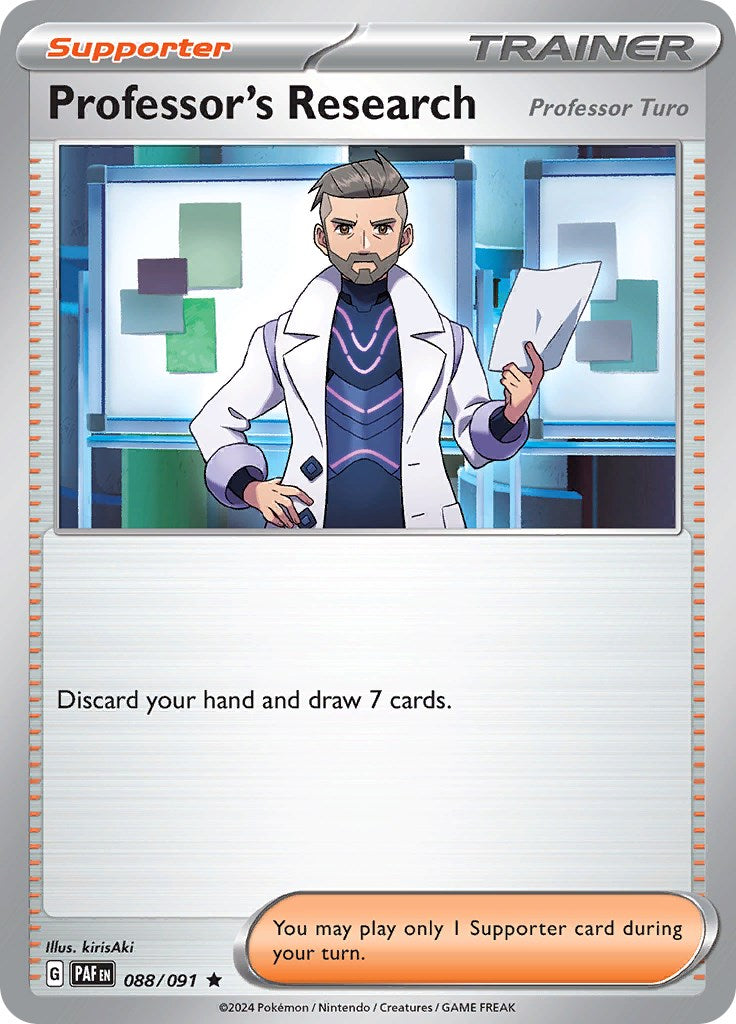 Professor's Research (088/091) [Scarlet & Violet: Paldean Fates] | Play N Trade Winnipeg