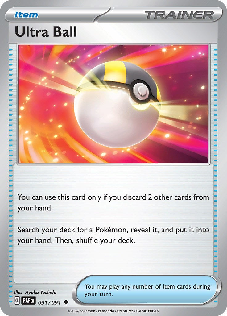 Ultra Ball (091/091) [Scarlet & Violet: Paldean Fates] | Play N Trade Winnipeg