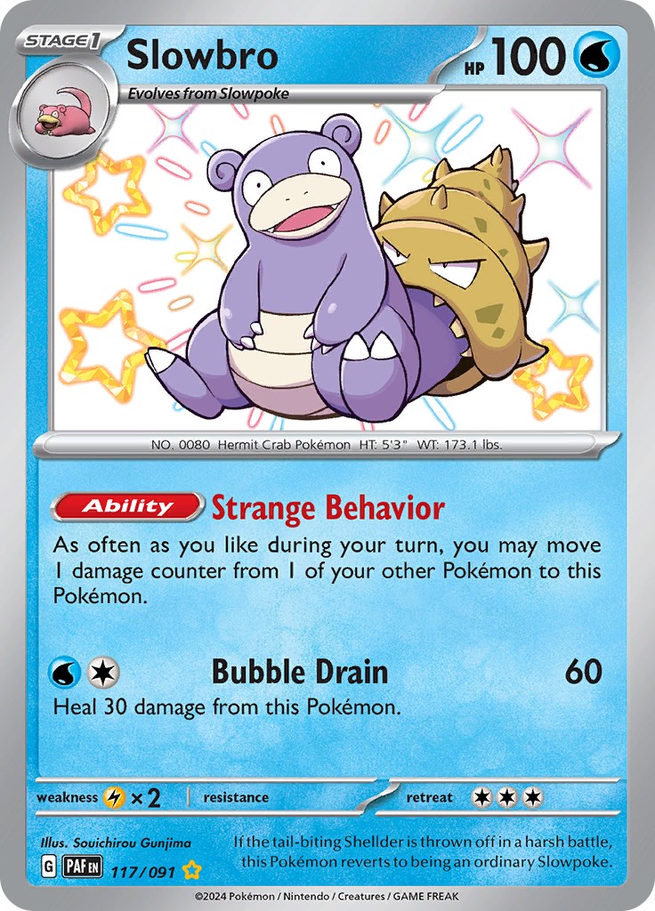 Slowbro (117/091) [Scarlet & Violet: Paldean Fates] | Play N Trade Winnipeg