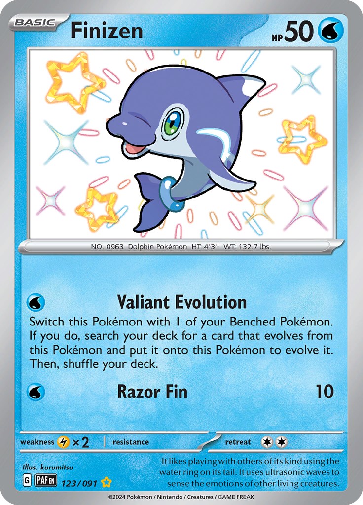 Finizen (123/091) [Scarlet & Violet: Paldean Fates] | Play N Trade Winnipeg