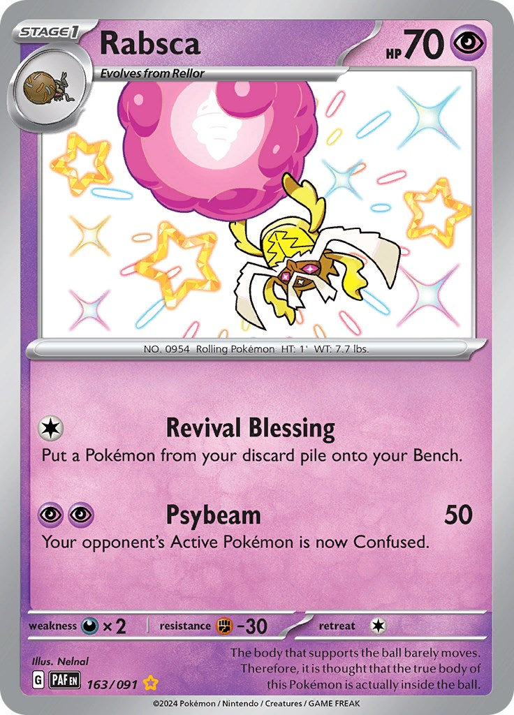 Rabsca (163/091) [Scarlet & Violet: Paldean Fates] | Play N Trade Winnipeg