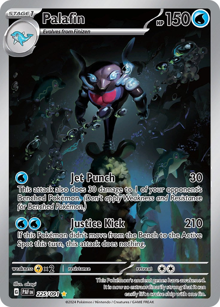 Palafin (225/091) [Scarlet & Violet: Paldean Fates] | Play N Trade Winnipeg