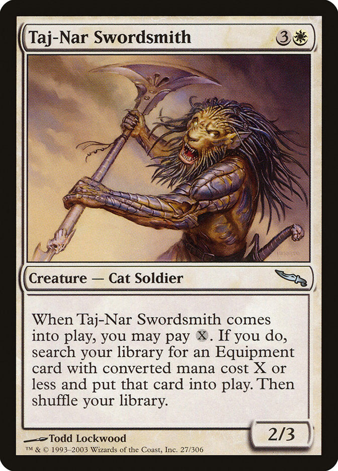 Taj-Nar Swordsmith [Mirrodin] | Play N Trade Winnipeg