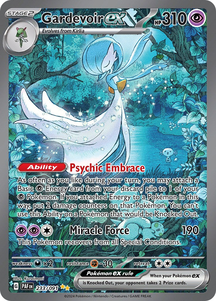 Gardevoir ex (086/198) - 233/091 [Scarlet & Violet: Paldean Fates] | Play N Trade Winnipeg