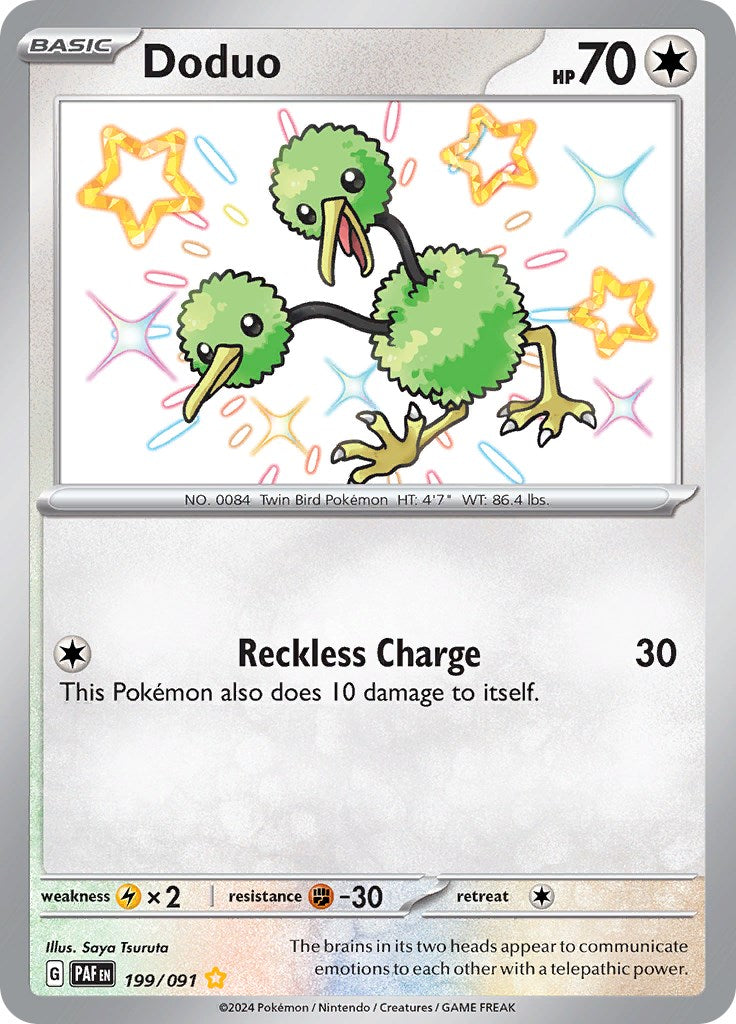 Doduo (199/091) [Scarlet & Violet: Paldean Fates] | Play N Trade Winnipeg