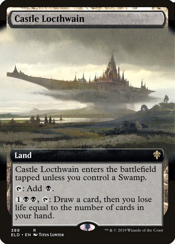 Castle Locthwain (Extended) [Throne of Eldraine] | Play N Trade Winnipeg