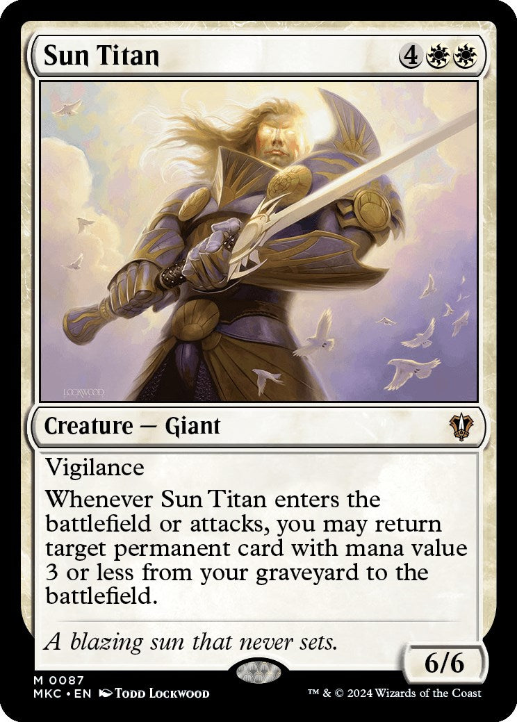 Sun Titan [Murders at Karlov Manor Commander] | Play N Trade Winnipeg