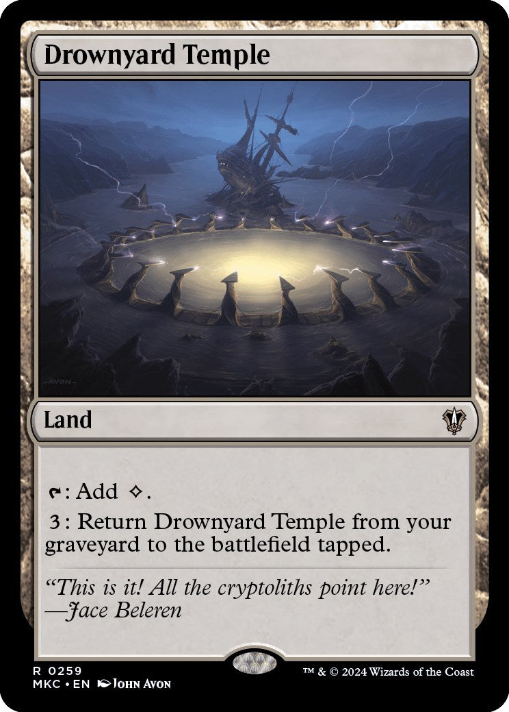 Drownyard Temple [Murders at Karlov Manor Commander] | Play N Trade Winnipeg