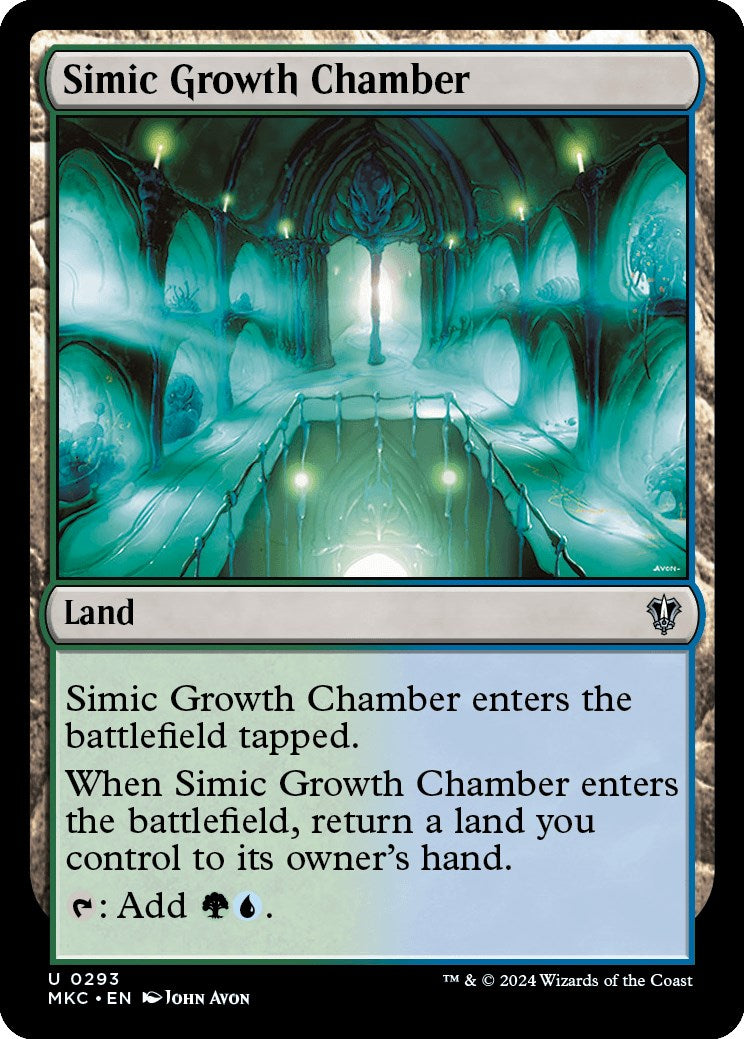 Simic Growth Chamber [Murders at Karlov Manor Commander] | Play N Trade Winnipeg