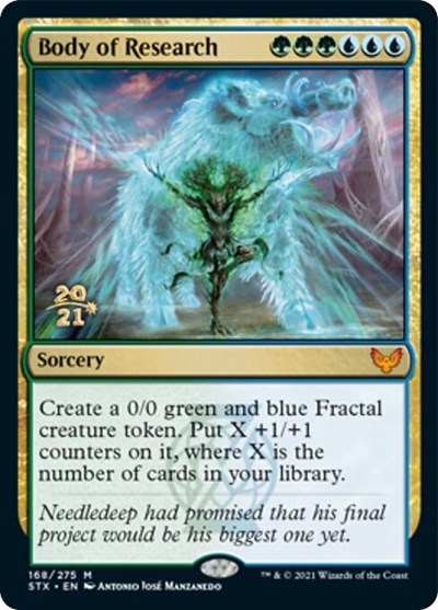 Body of Research [Strixhaven: School of Mages Prerelease Promos] | Play N Trade Winnipeg