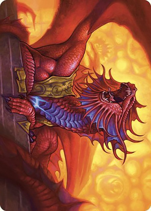 Niv-Mizzet, Guildpact Art Card (44/49) [Murders at Karlov Manor Art Series] | Play N Trade Winnipeg