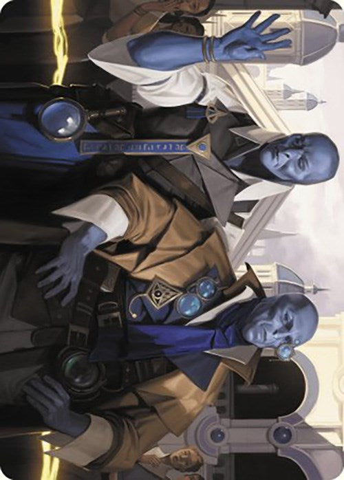 Hotshot Investigators Art Card [Murders at Karlov Manor Art Series] | Play N Trade Winnipeg
