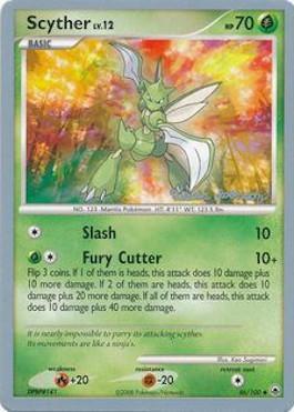 Scyther LV.12 (46/100) (Intimidation - Tristan Robinson) [World Championships 2008] | Play N Trade Winnipeg