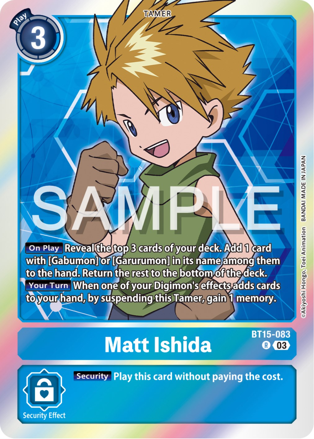 Matt Ishida [BT15-083] [Exceed Apocalypse] | Play N Trade Winnipeg