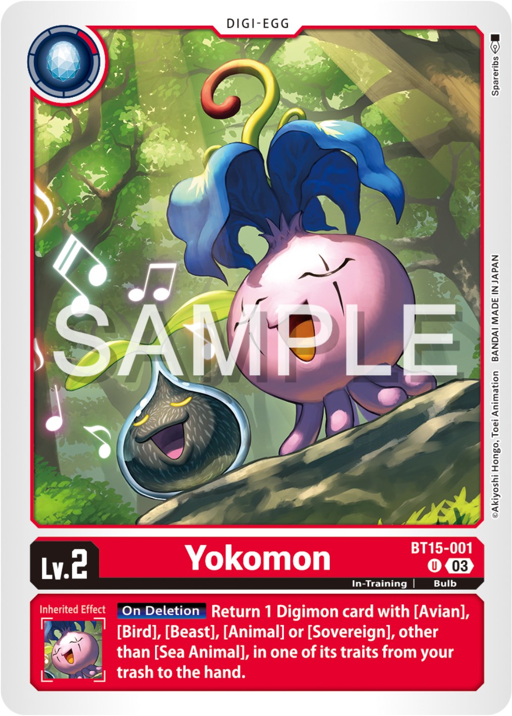 Yokomon [BT15-001] [Exceed Apocalypse] | Play N Trade Winnipeg