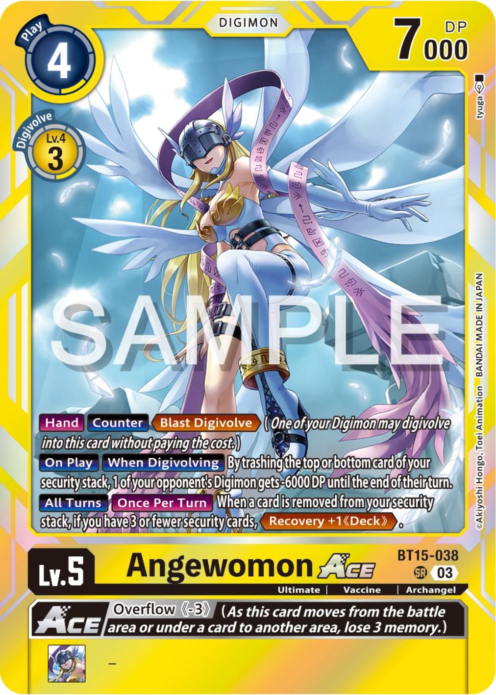 Angewomon Ace [BT15-038] [Exceed Apocalypse] | Play N Trade Winnipeg