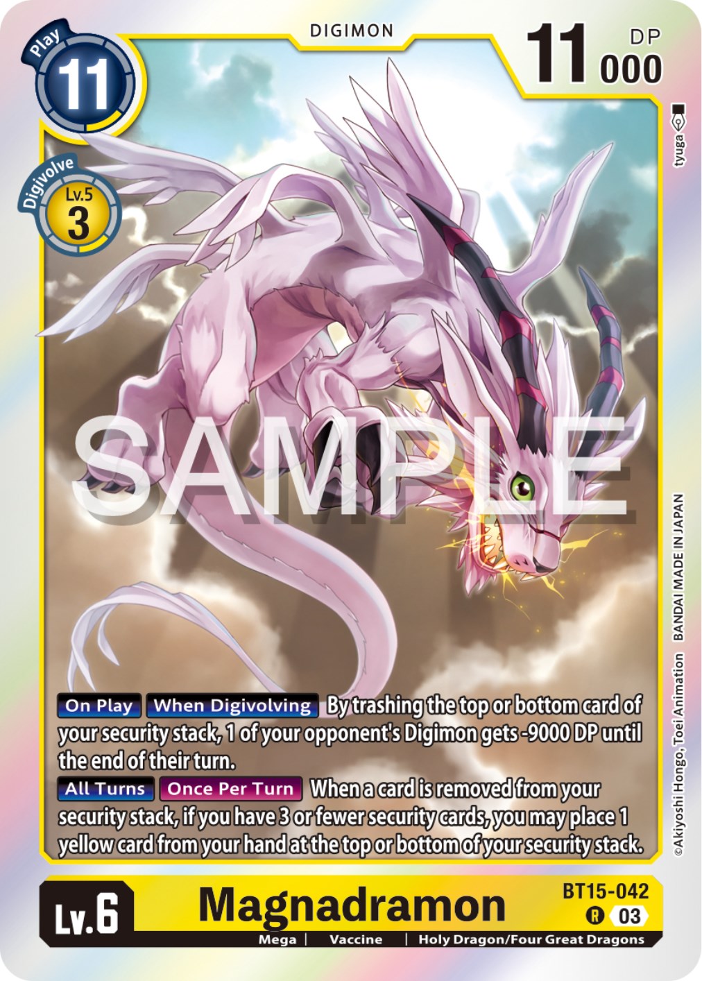 Magnadramon [BT15-042] [Exceed Apocalypse] | Play N Trade Winnipeg