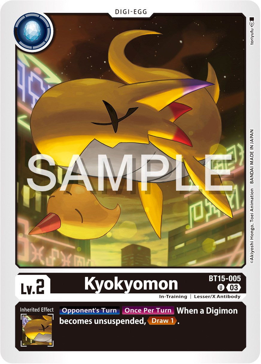 Kyokyomon [BT15-005] [Exceed Apocalypse] | Play N Trade Winnipeg