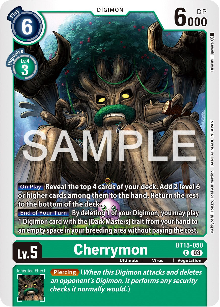 Cherrymon [BT15-050] [Exceed Apocalypse] | Play N Trade Winnipeg