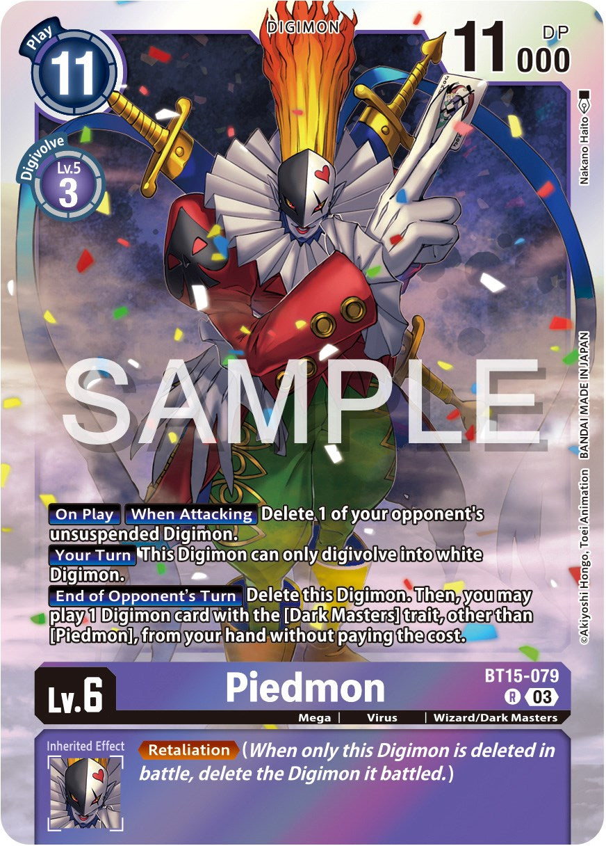 Piedmon [BT15-079] [Exceed Apocalypse] | Play N Trade Winnipeg