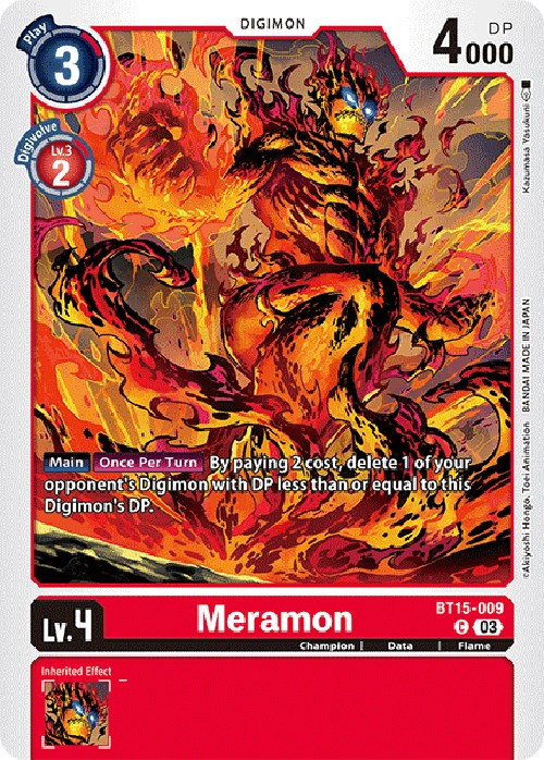 Meramon [BT15-009] [Exceed Apocalypse] | Play N Trade Winnipeg