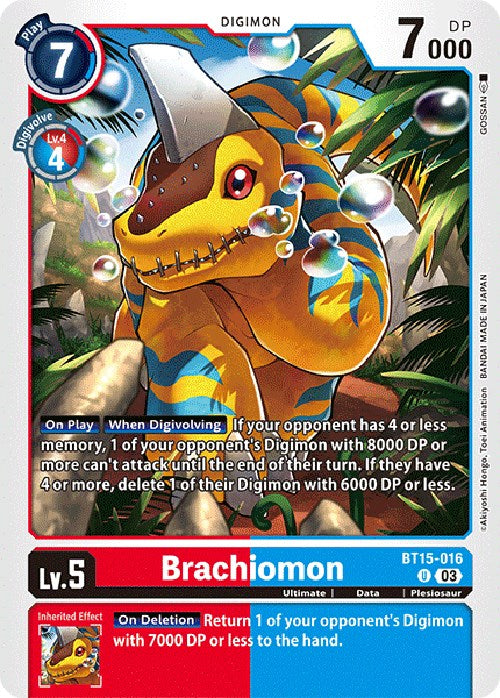 Brachiomon [BT15-016] [Exceed Apocalypse] | Play N Trade Winnipeg