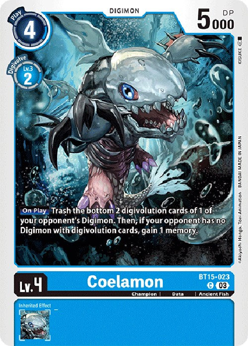 Coelamon [BT15-023] [Exceed Apocalypse] | Play N Trade Winnipeg