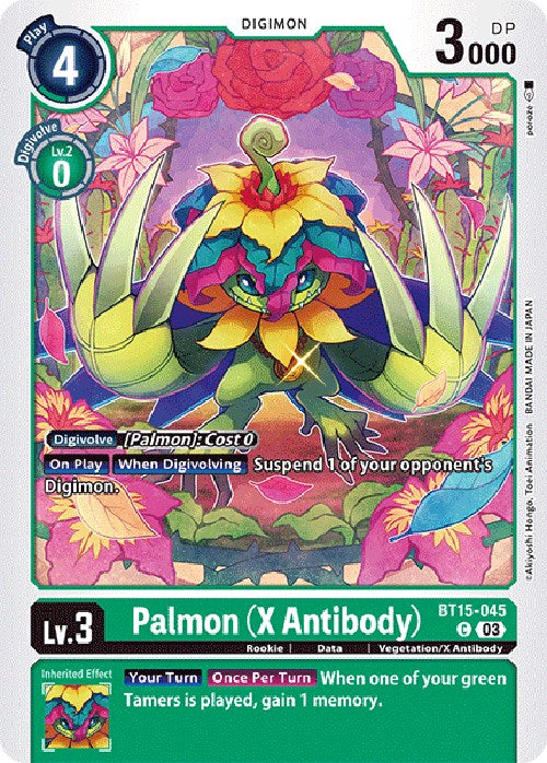 Palmon [BT15-045] (X Antibody) [Exceed Apocalypse] | Play N Trade Winnipeg