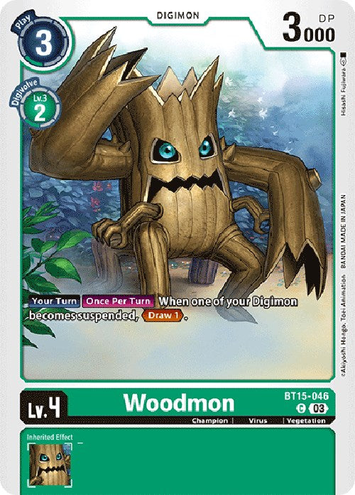 Woodmon [BT15-046] [Exceed Apocalypse] | Play N Trade Winnipeg