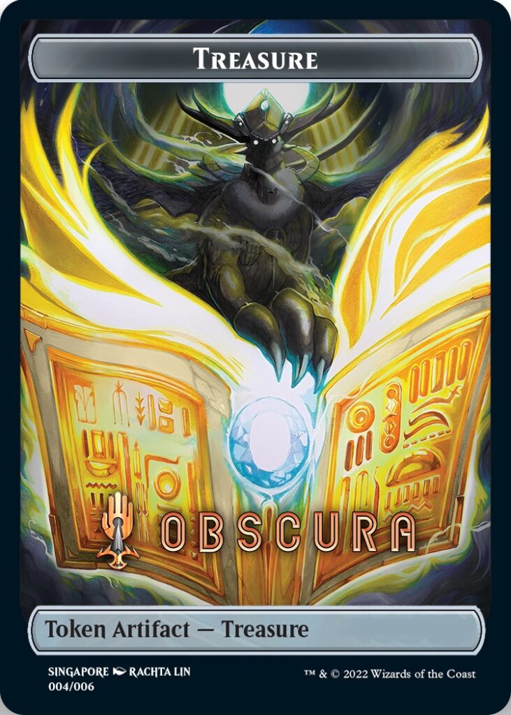 Treasure Token (Obscura) (Southeast Asia Artists) [Streets of New Capenna Tokens] | Play N Trade Winnipeg