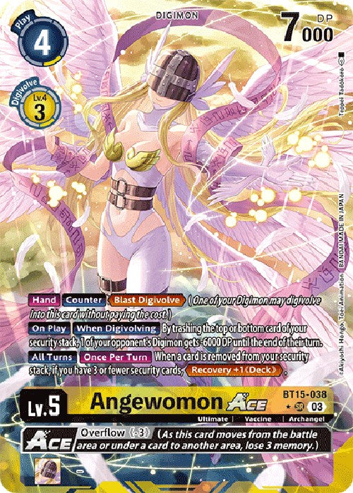 Angewomon Ace [BT15-038] (Alternate Art) [Exceed Apocalypse] | Play N Trade Winnipeg