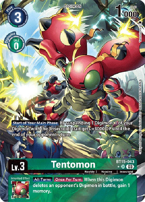 Tentomon [BT15-043] (Alternate Art) [Exceed Apocalypse] | Play N Trade Winnipeg