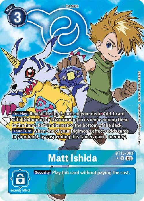 Matt Ishida [BT15-083] (Alternate Art) [Exceed Apocalypse] | Play N Trade Winnipeg