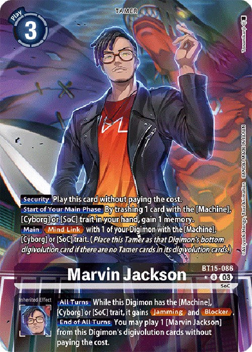 Marvin Jackson [BT15-086] (Alternate Art) [Exceed Apocalypse] | Play N Trade Winnipeg