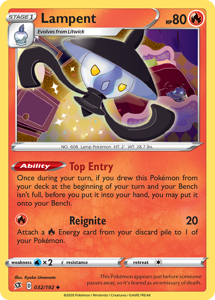 Lampent (032/192) [Sword & Shield: Rebel Clash] | Play N Trade Winnipeg