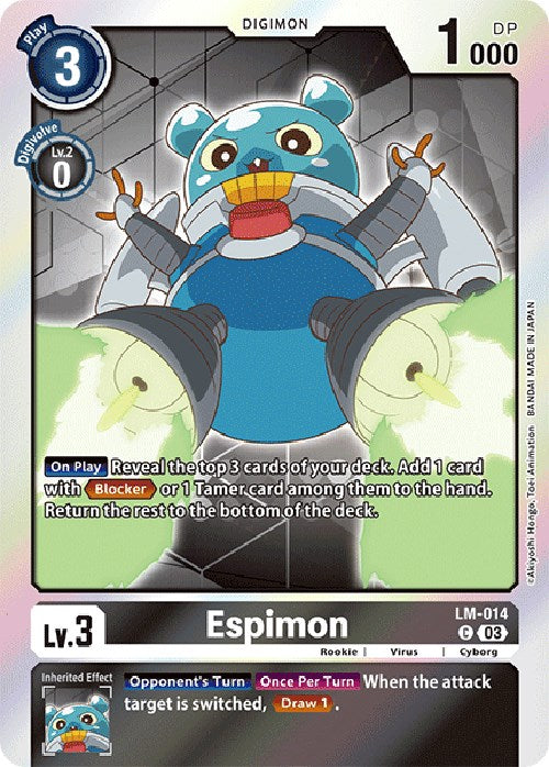 Espimon [LM-014] (English Exclusive) [Exceed Apocalypse] | Play N Trade Winnipeg