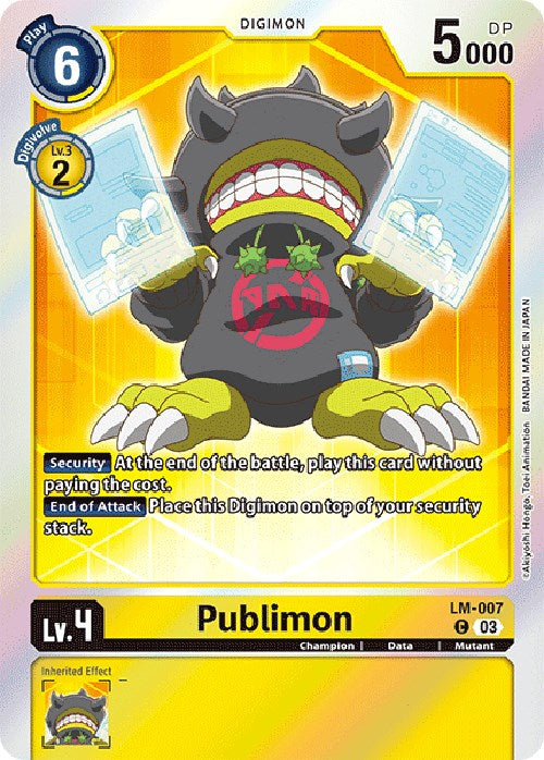 Publimon [LM-007] (English Exclusive) [Exceed Apocalypse] | Play N Trade Winnipeg