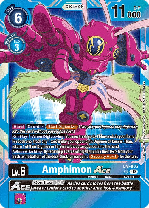 Amphimon Ace [LM-005] (English Exclusive) [Exceed Apocalypse] | Play N Trade Winnipeg