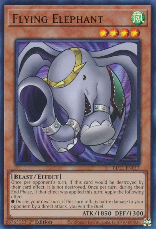 Flying Elephant [BLC1-EN017] Ultra Rare | Play N Trade Winnipeg